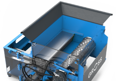 GROSS GAZ Shredder Innenansicht